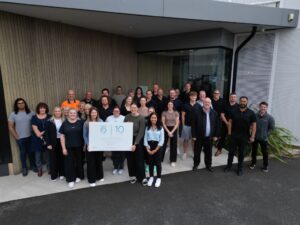 Celebrating 10 years with Toitū